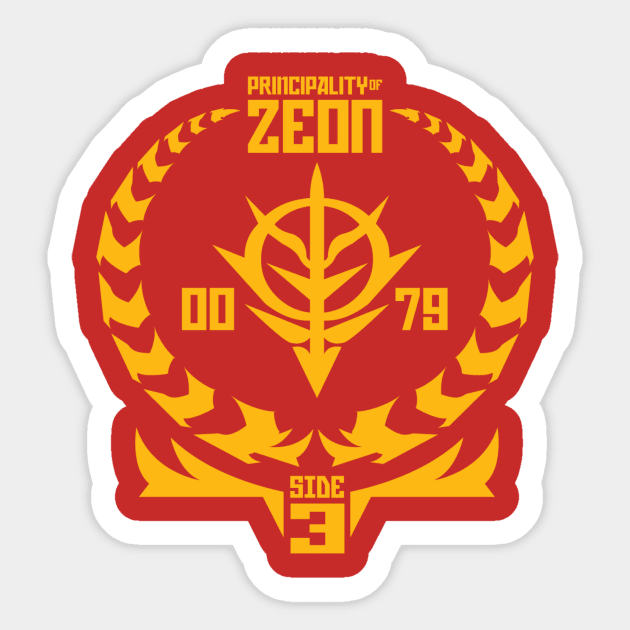 Zeon Forever Sticker by ArmoredFoe